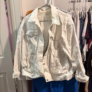 Madewell Off-White Denim Jacket